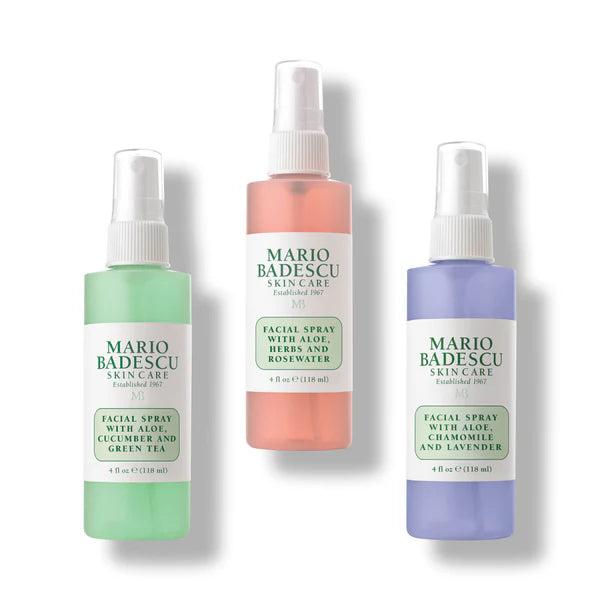 Mario Badescu Spritz. Mist. Glow.