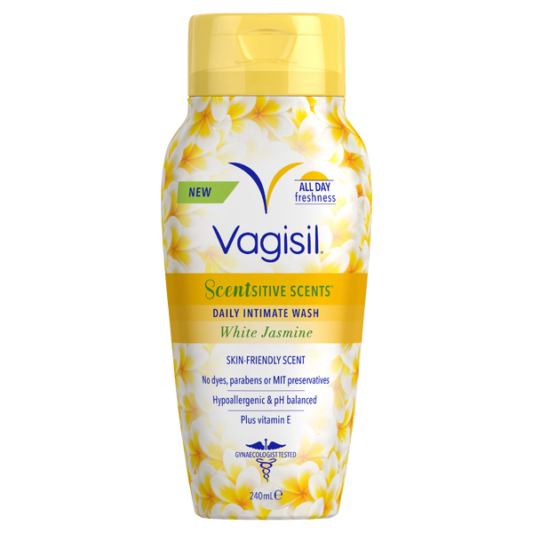 VAGISIL SENSITIVE SCENTS DAILY INTIMATE WASH - WHITE JASMINE