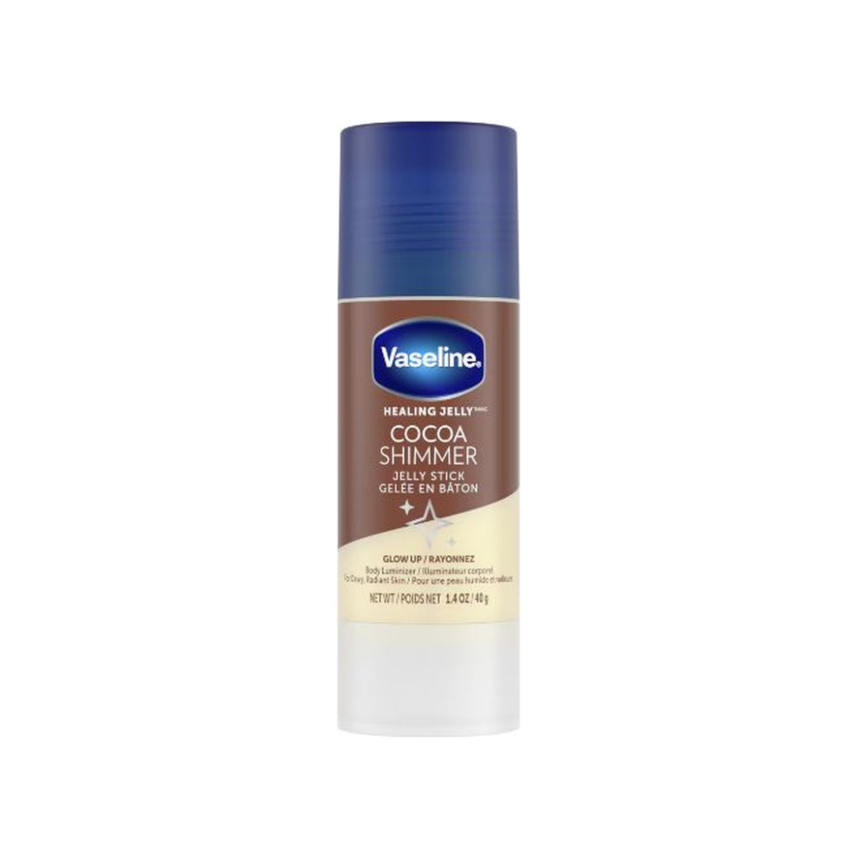 VASELINE Vaseline Healing Jelly Cacao Shimmer Jelly Stick for Body and Face