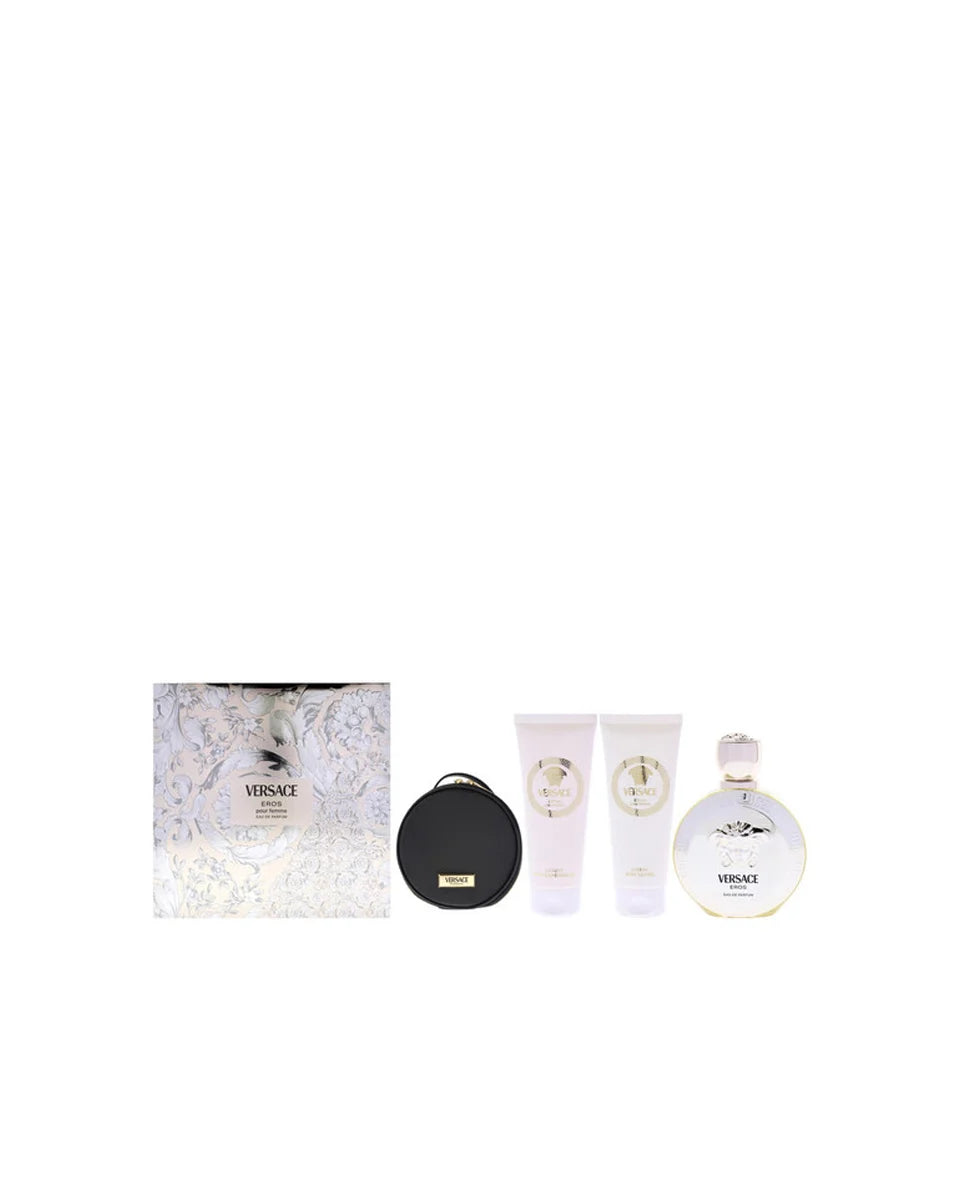 VERSACE Versace Ladies Eros Pour Femme Eau De Parfum Gift Set 100ml