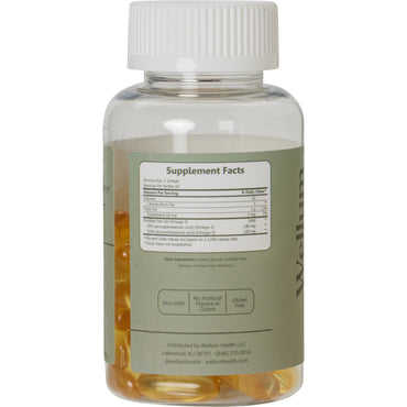 WELLUM OMEGA 3 SOFT GEL SUPPLEMENTS 60 COUNTS