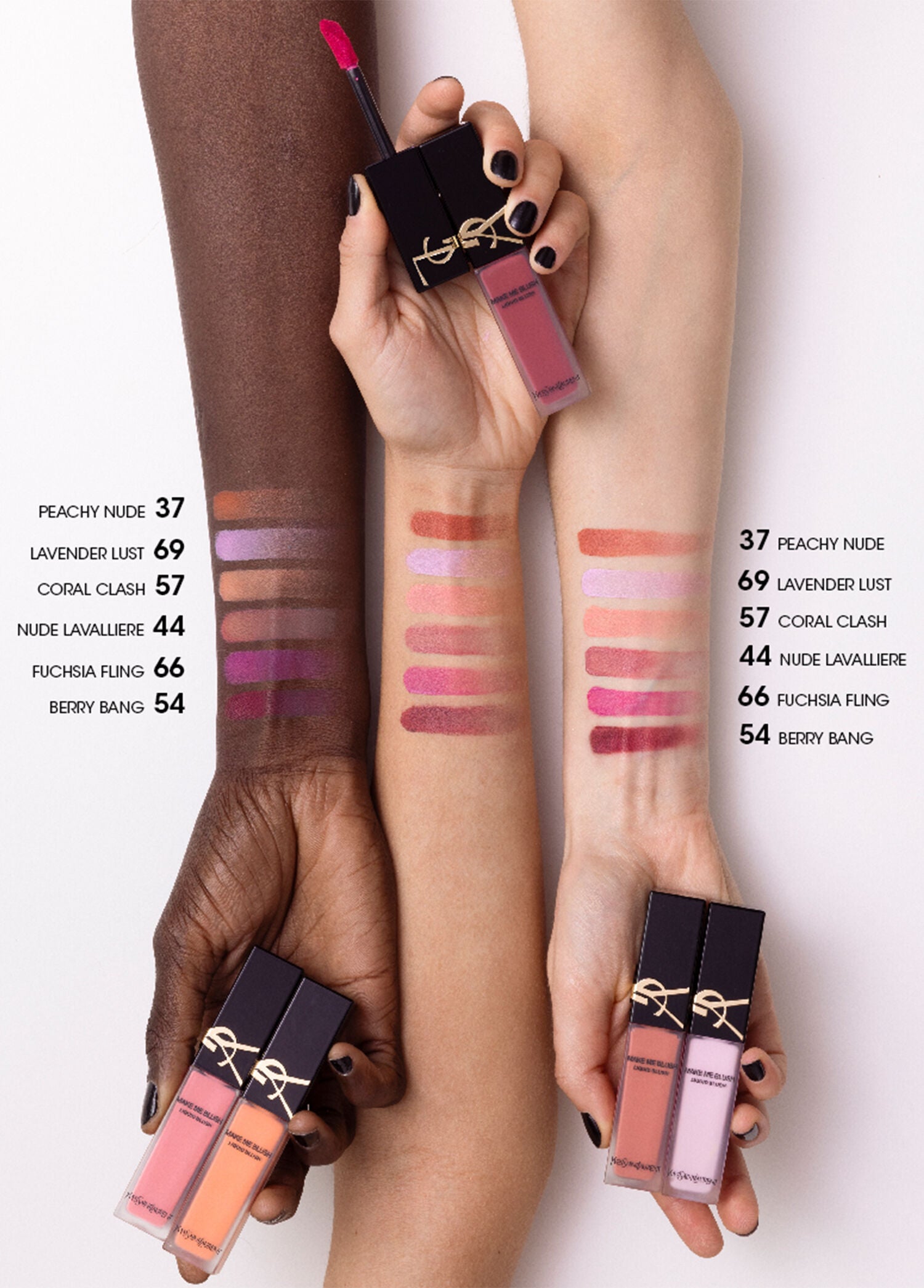 YVES SAINT LAURENT MAKE ME BLUSH LIQUID BLUSH  (37-PEACH NUDE)