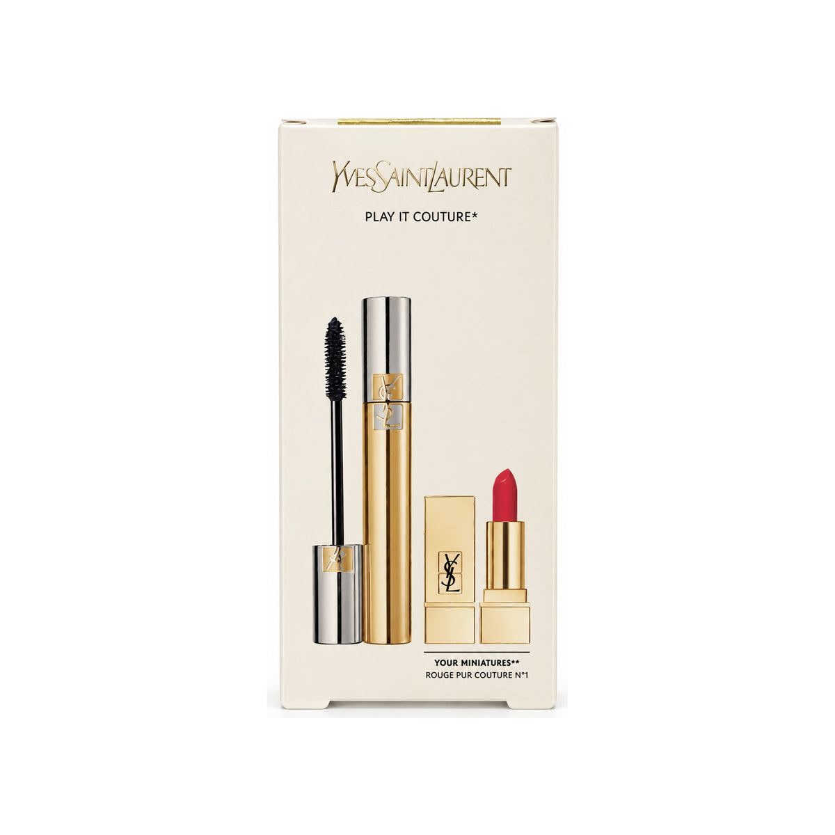 YVES SAINT LAURENT Play IT Couture Rouge Pour. Kit Number 1 — view 2