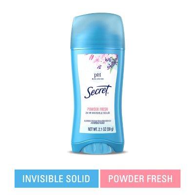 Secret Invisible Solid Antiperspirant And Deodorant, Powder Fresh