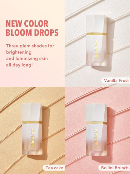 Sheglam Glow Bloom Liquid Highlighter-Tea Cake