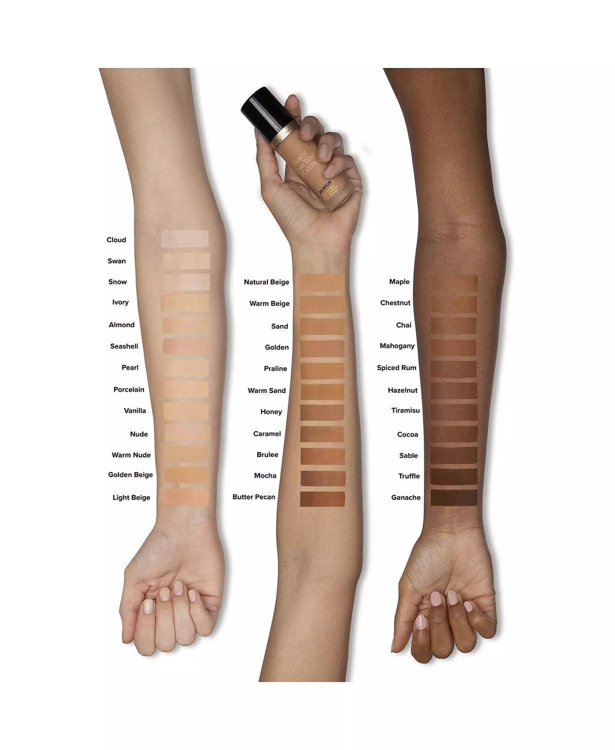 Too Faced Born This Way Matte 24 Hour Foundation  (Warm Nude)