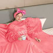 O.M.G.! 
Hug Me Spa Blanket (Pink)