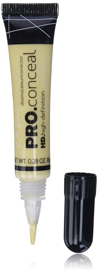 La Girl Pro High Definition Concealer Cg995 Light Yellow Corrector