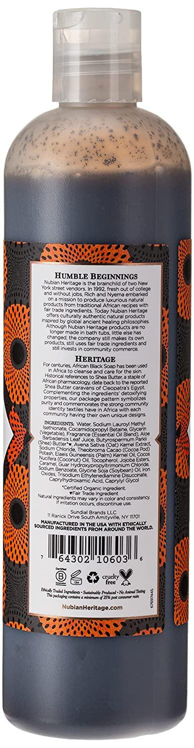 Nubian Heritage Black Soap Body Wash