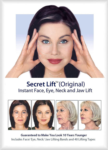 Secret Lift Original - Cosmesearch (Instant Face, Neck And Eye Lift Dark And Light Hair)