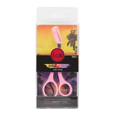J. Cat Beauty Pro Polish Brow Scissors With Comb - Br53
