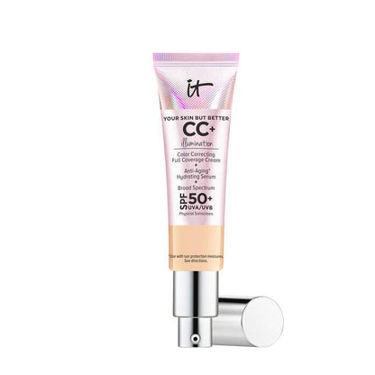 It Cosmetics Cc+ Cream Illumination Full-Coverage Foundation With Spf 50+ (Light Medium)