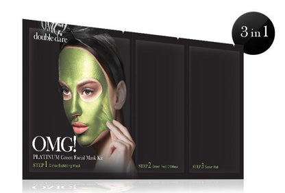 O.M.G.!Platinum Green Facial Mask Kit