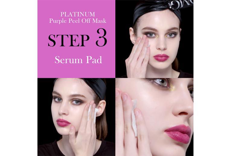 O.M.G.! 
Platinum Purple Facial Mask Kit