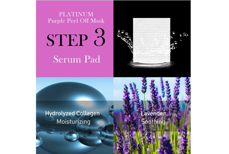 O.M.G.! 
Platinum Purple Facial Mask Kit