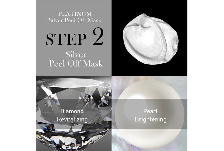 O.M.G.! 
Platinum Silver Facial Mask Kit